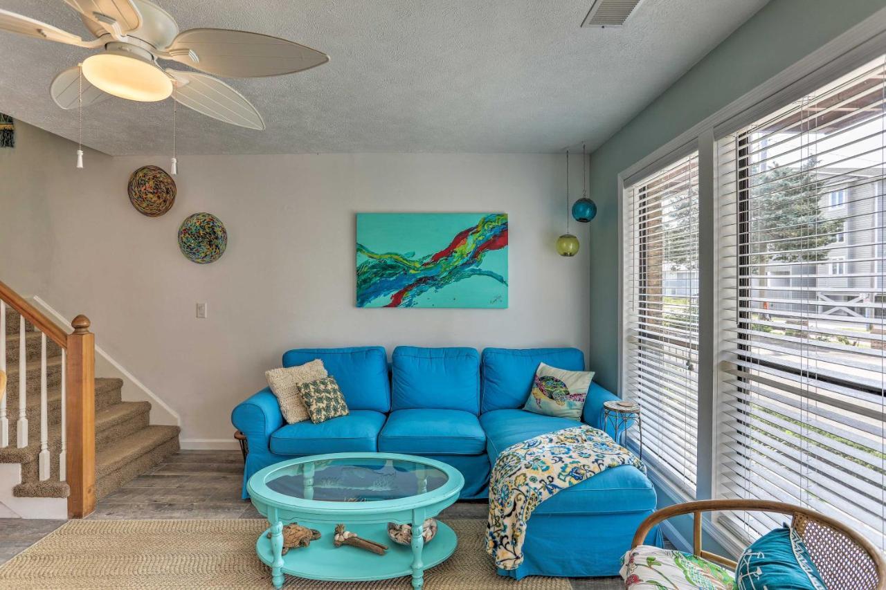 North Myrtle Beach Townhome, 1 Block To Ocean! Екстер'єр фото